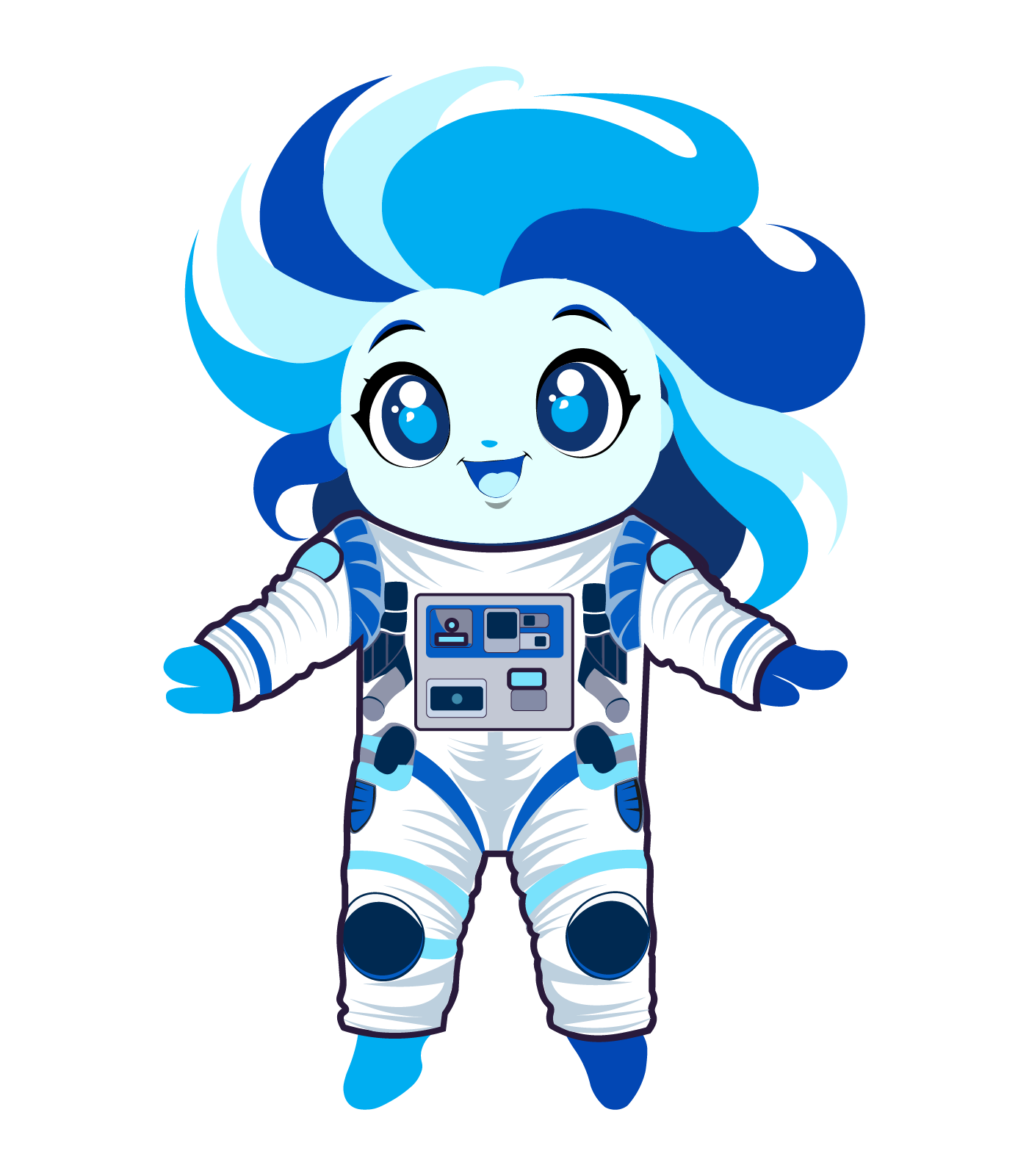 Mascotte astronaute